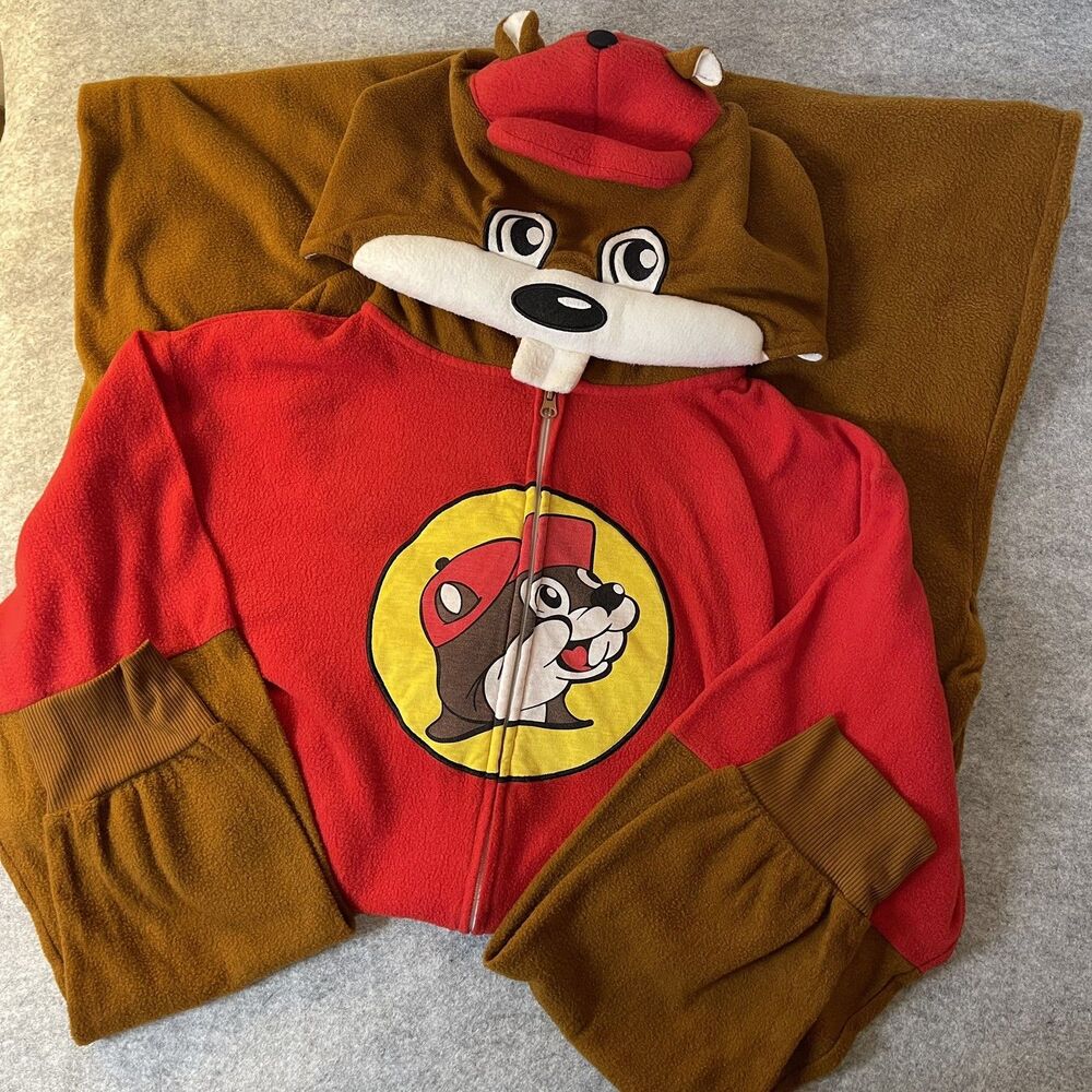 Buc-ee’s Full Length One Piece Beaver Costume Adult Large-XL